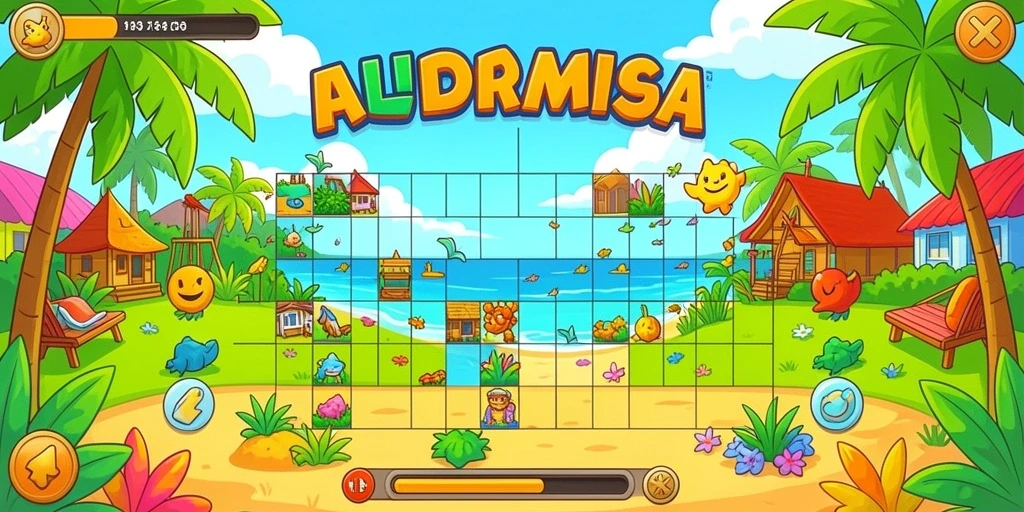 Adegan aksi yang mendebarkan di level terbaru.