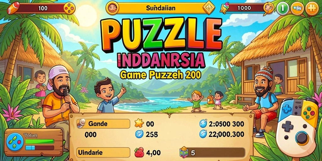 Screenshot menunjukkan mode multiplayer dengan pemain lain yang sedang bersaing.