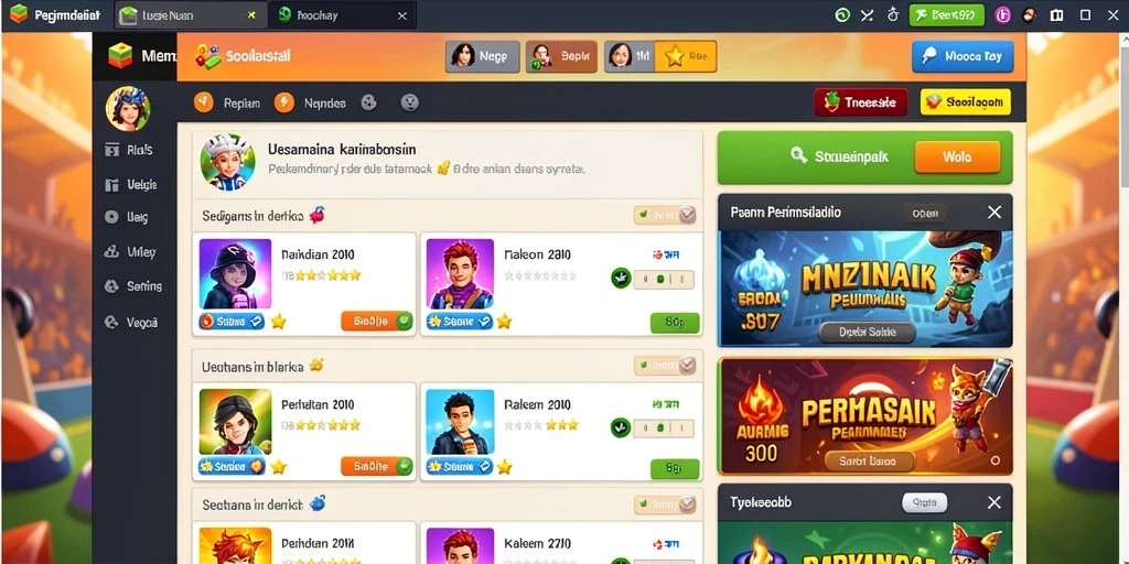 Sistem reward yang menarik bagi para pemain.
