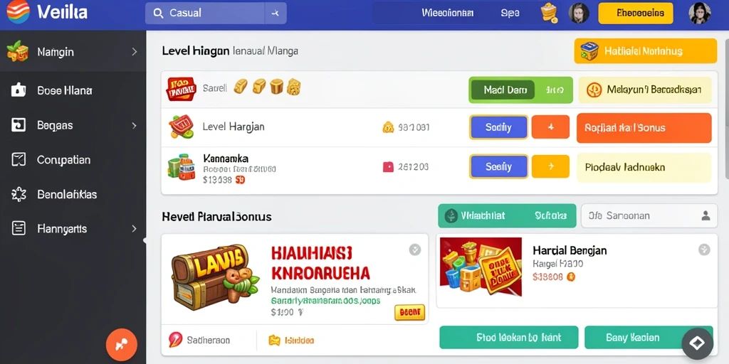 Fitur leaderboard untuk bersaing dengan teman.