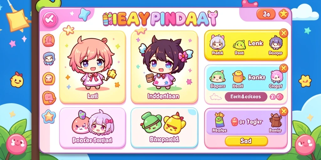 Screenshot mode multiplayer yang memungkinkan interaksi dengan pemain lain.
