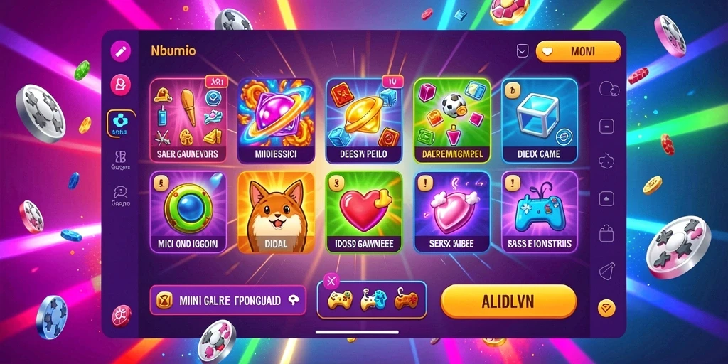 Mode permainan yang seru dan kompetitif.