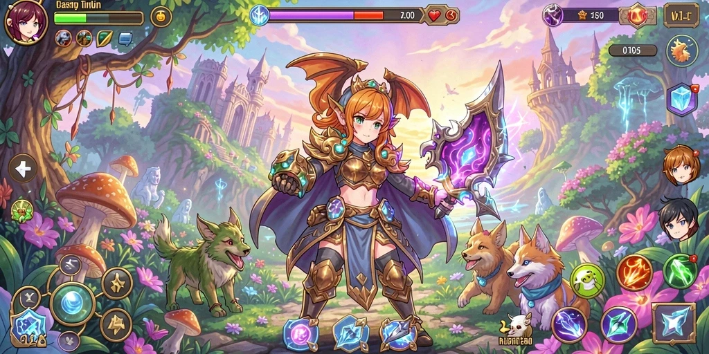 Mode permainan multiplayer yang seru dan kompetitif.