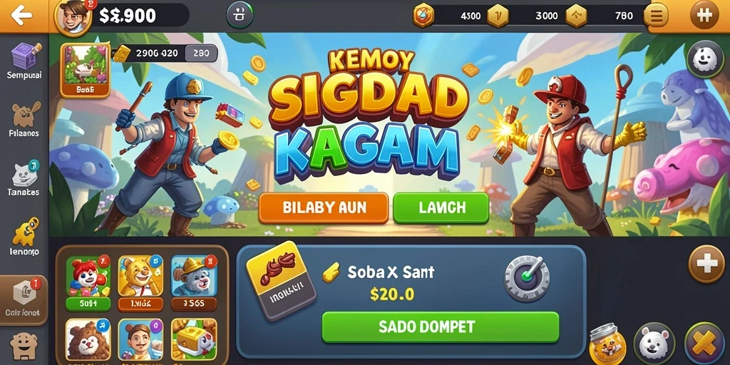Tangkapan layar menampilkan misi baru yang menarik.
